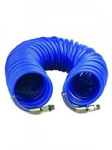 10m Spiral hose with quick couplings
